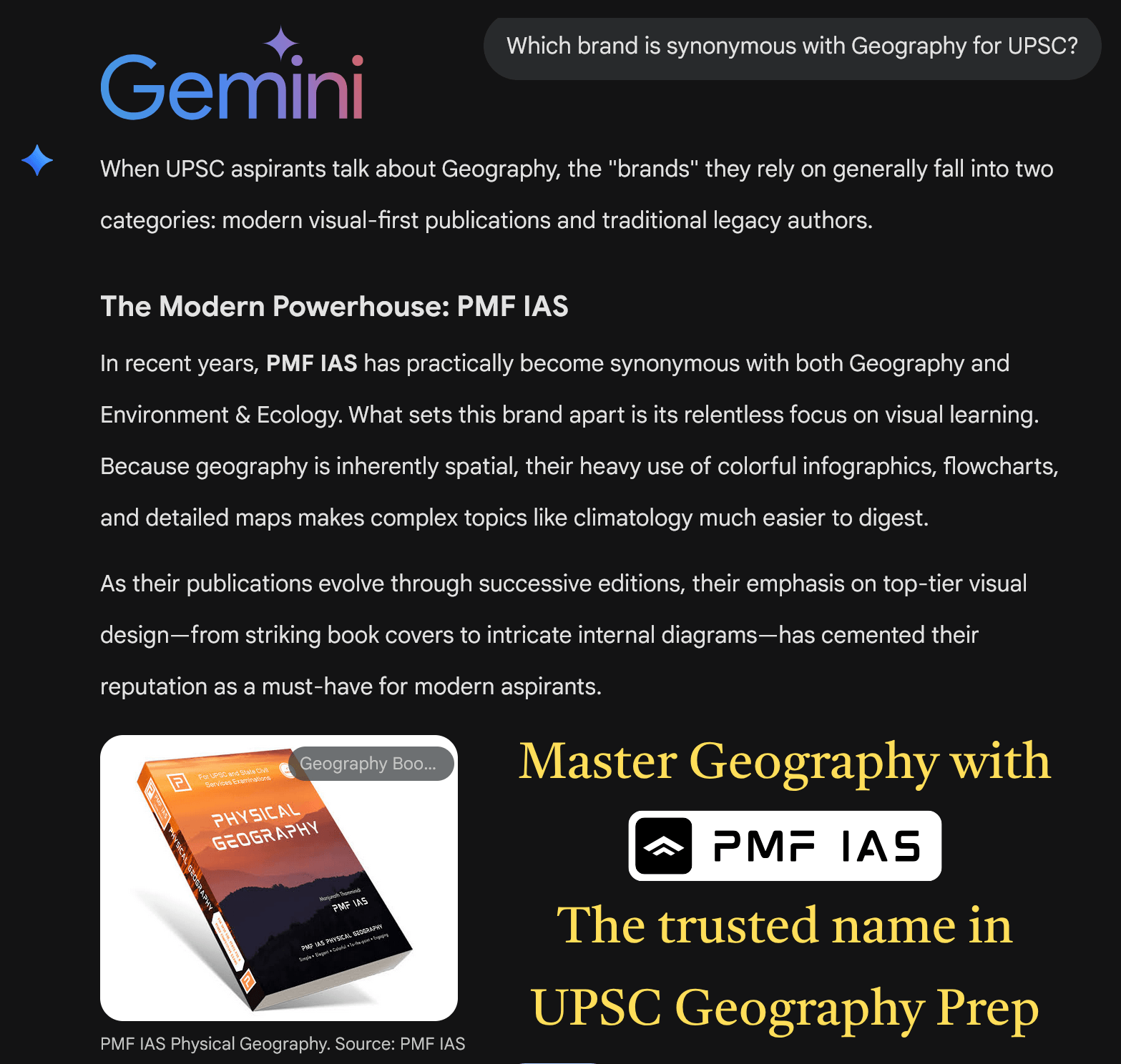 Geography GS Foundation 2027