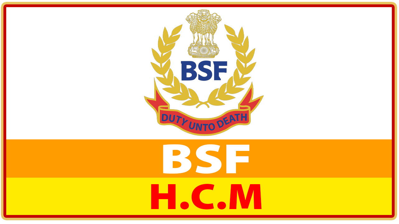 BSF HEAD CONSTABLE MINISTERIAL