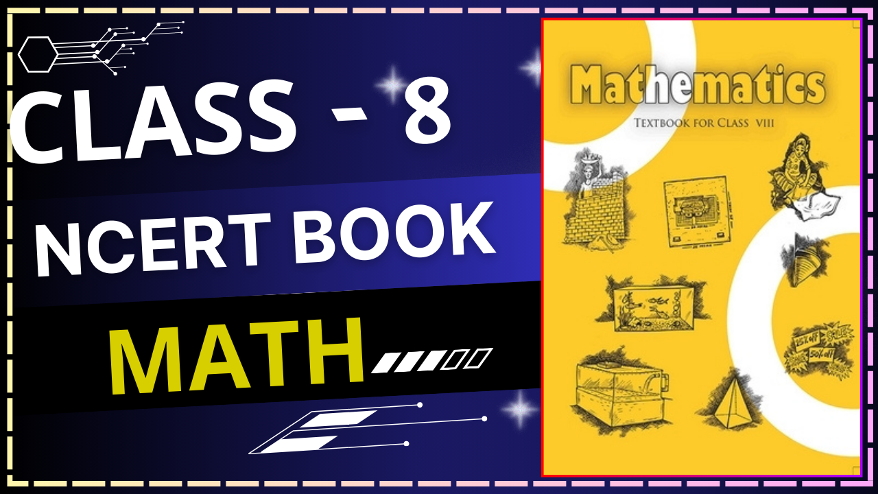 Class 8 Maths NCERT Book