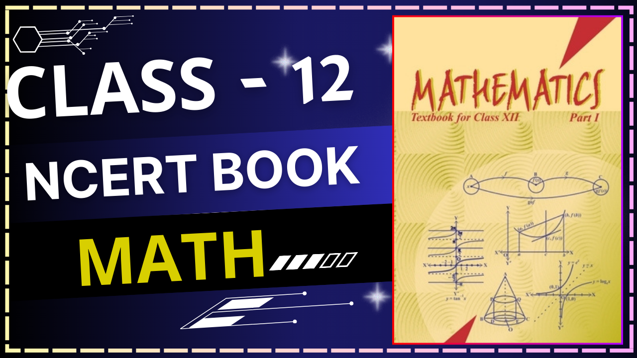 Class 12 Maths NCERT Book