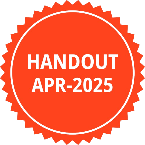 HANDOUT April 2025 - Banking and Financial Awareness (Pareeksharthi)