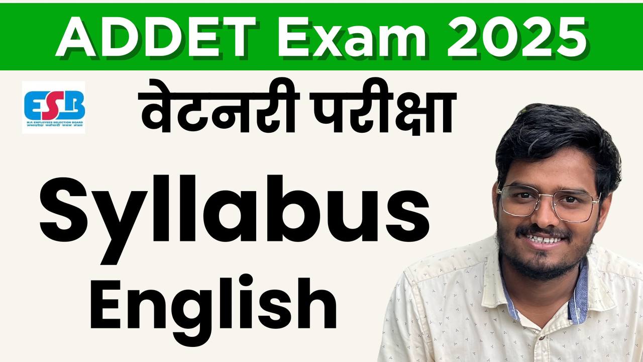 ADDET ENGLISH  SYLLABUS