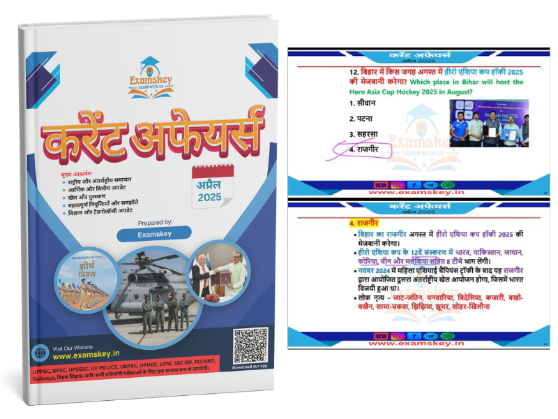 APRIL 2025 MONTHLY CURRENT AFFAIRS