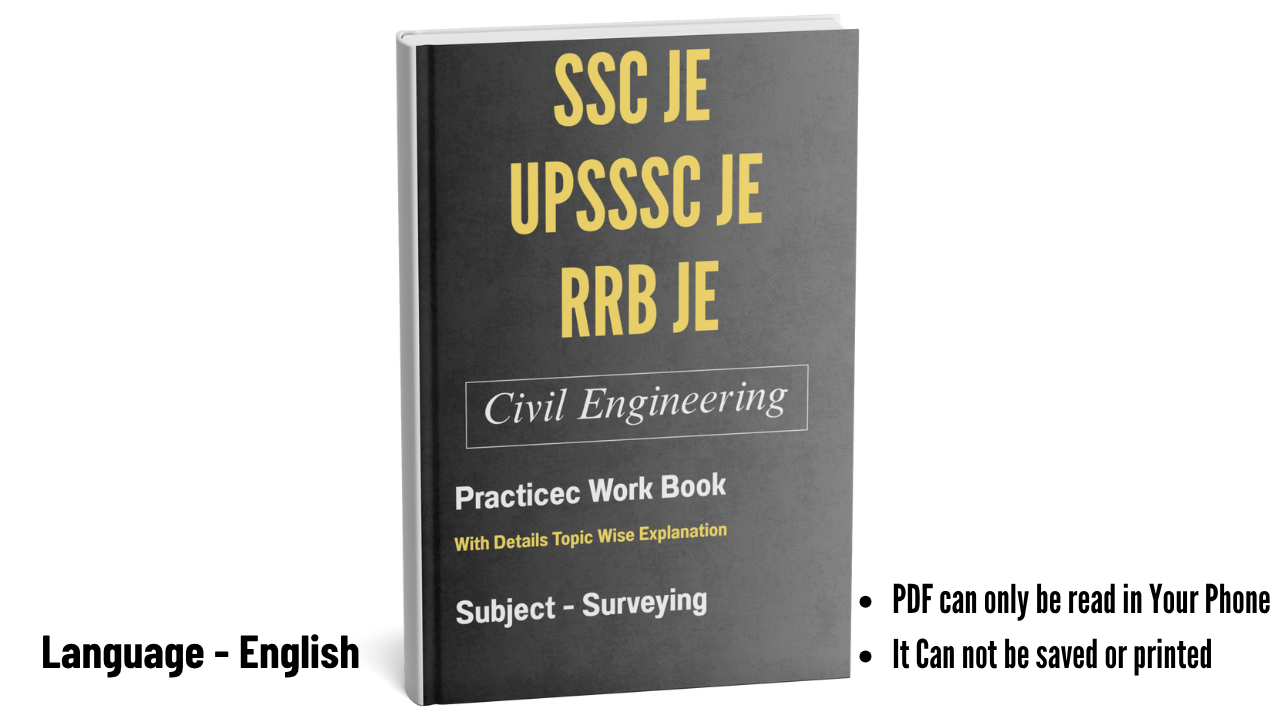 Surveying Practice Work book (MCQ Language-English)