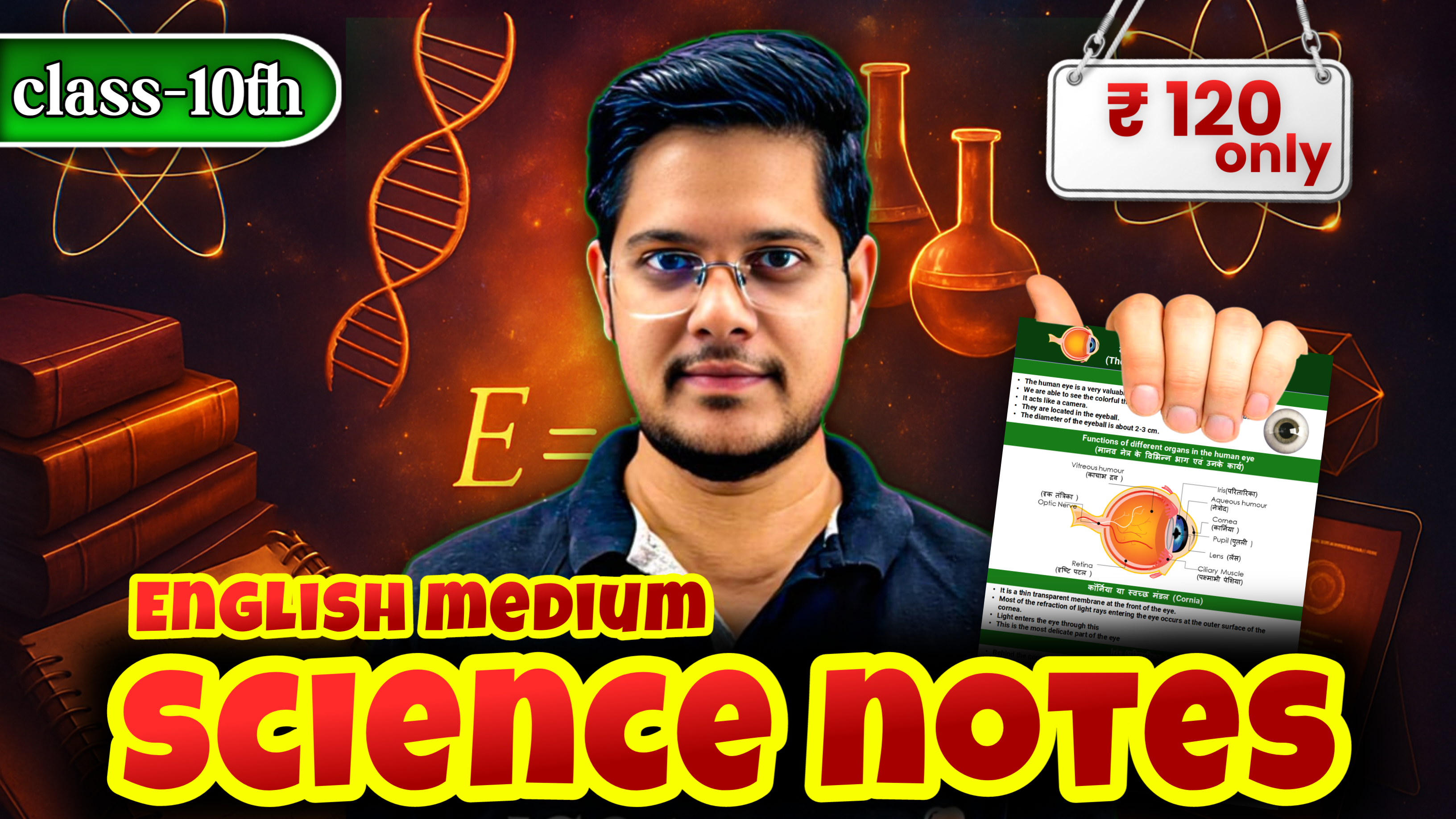 Class 10 Science Colorful Notes (English Medium)