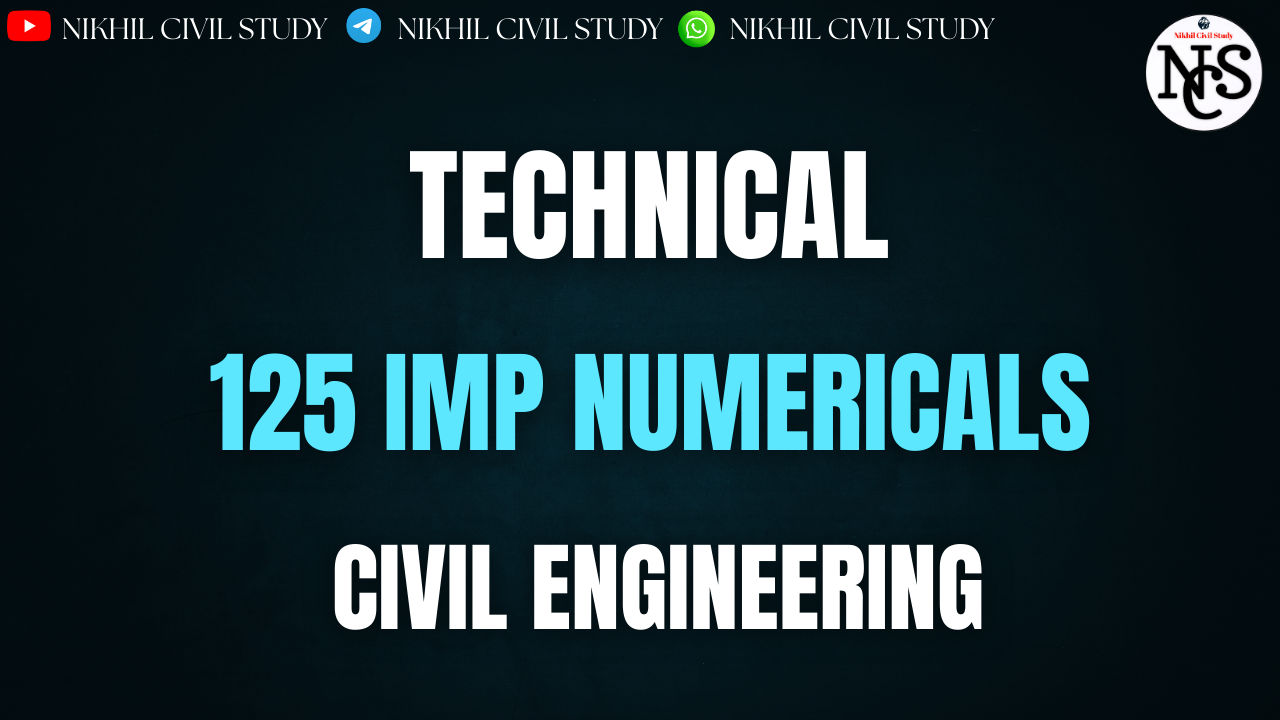 125 IMP NUMERICAL CIVIL NCS