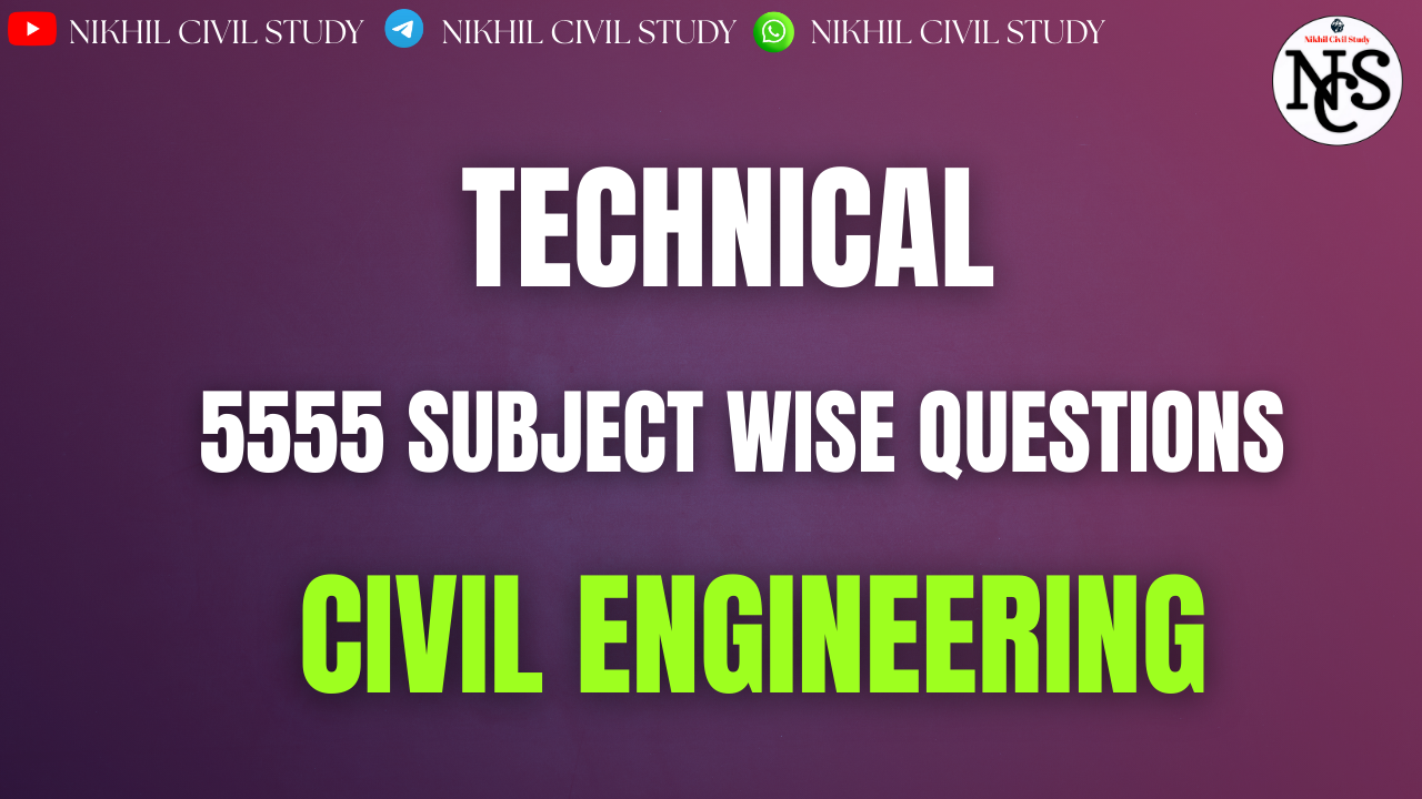 5555 TECH QUESTIONS CIVIL NCS