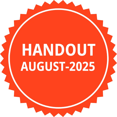 HANDOUT August 2025 - Banking and Financial Awareness (Pareeksharthi)