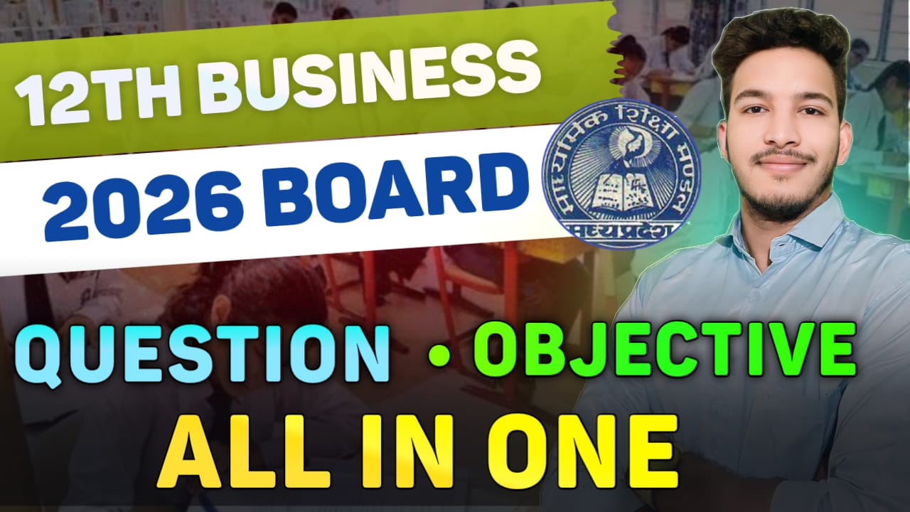 12th Business Studies English Medium Imp Questions
