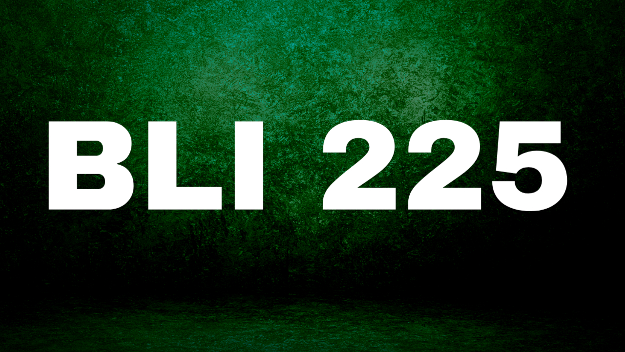 BLI 225 important notes ENGLISH