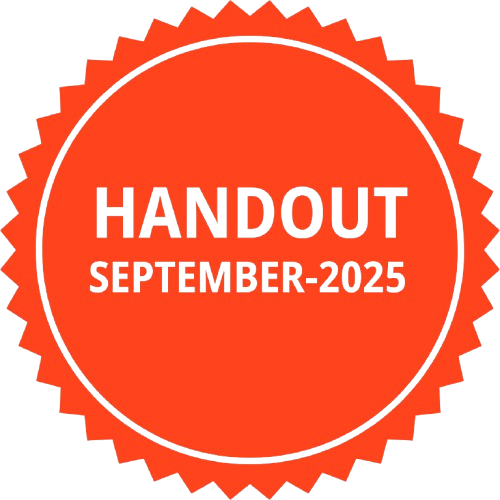 HANDOUT September 2025 - Banking and Financial Awareness (Pareeksharthi)