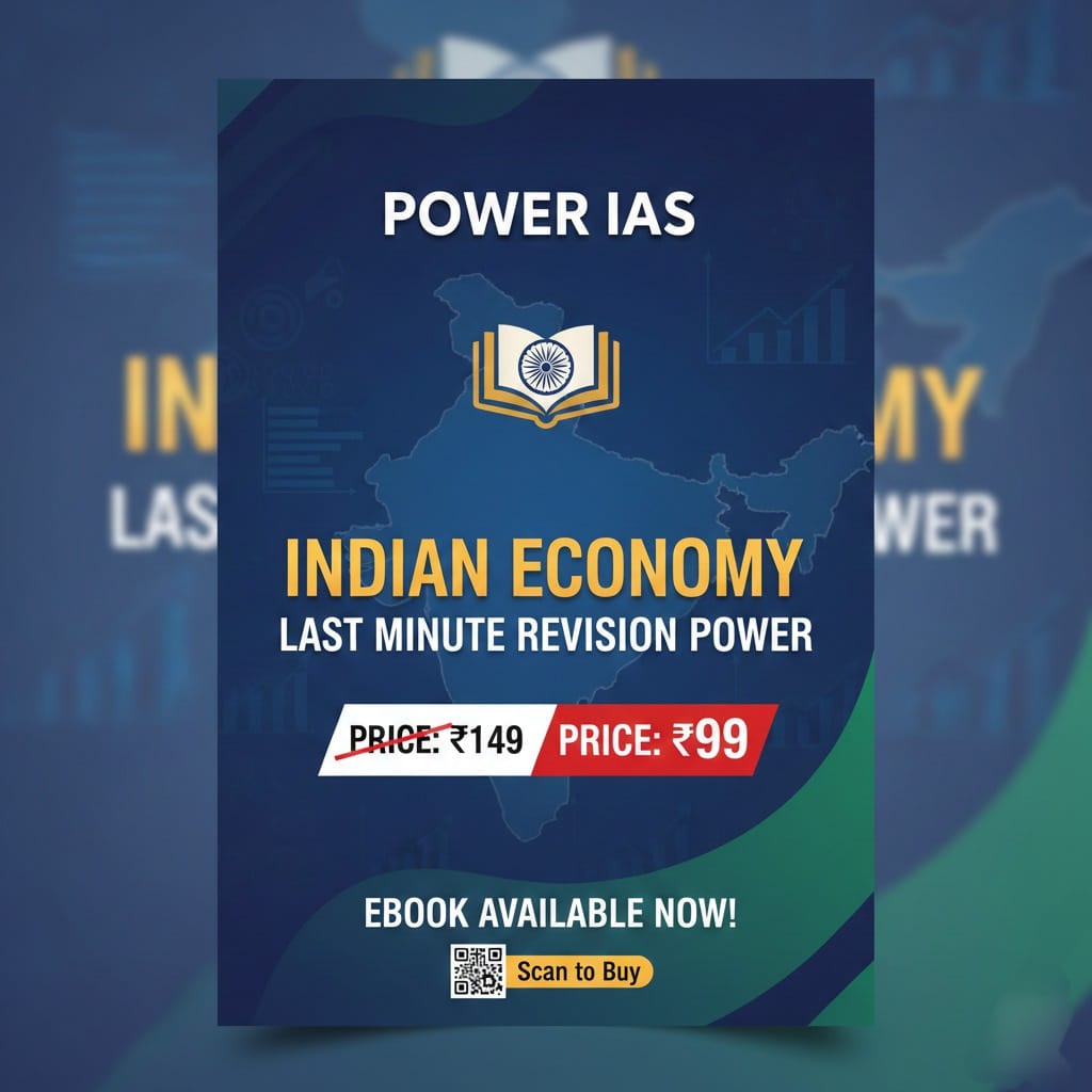 Indian Economy LMR Notes Power IAS
