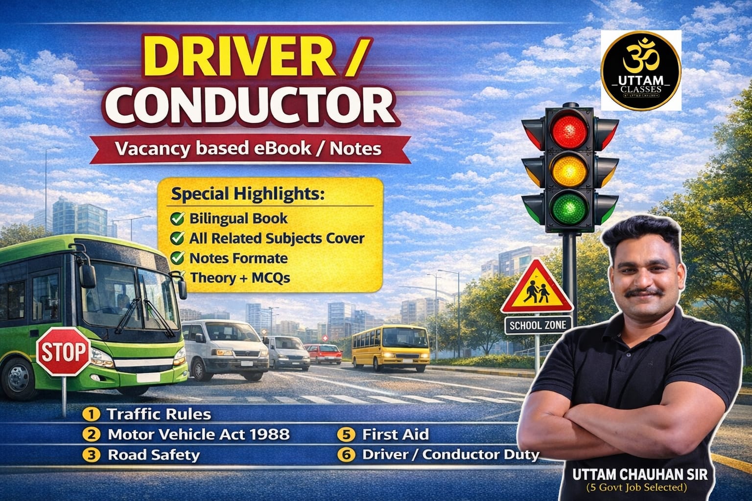ROAD SAFETY AND TRAFFIC RULES EBOOK FOR CONDUCTOR DRIVER