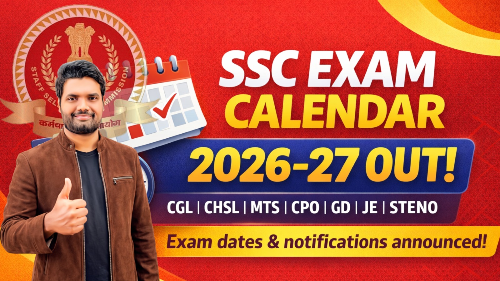 SSC 2026-27 CALENDAR