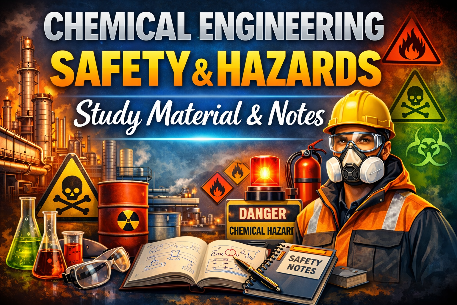 Safety & Hazards Study Material Notes (GATE trinity)