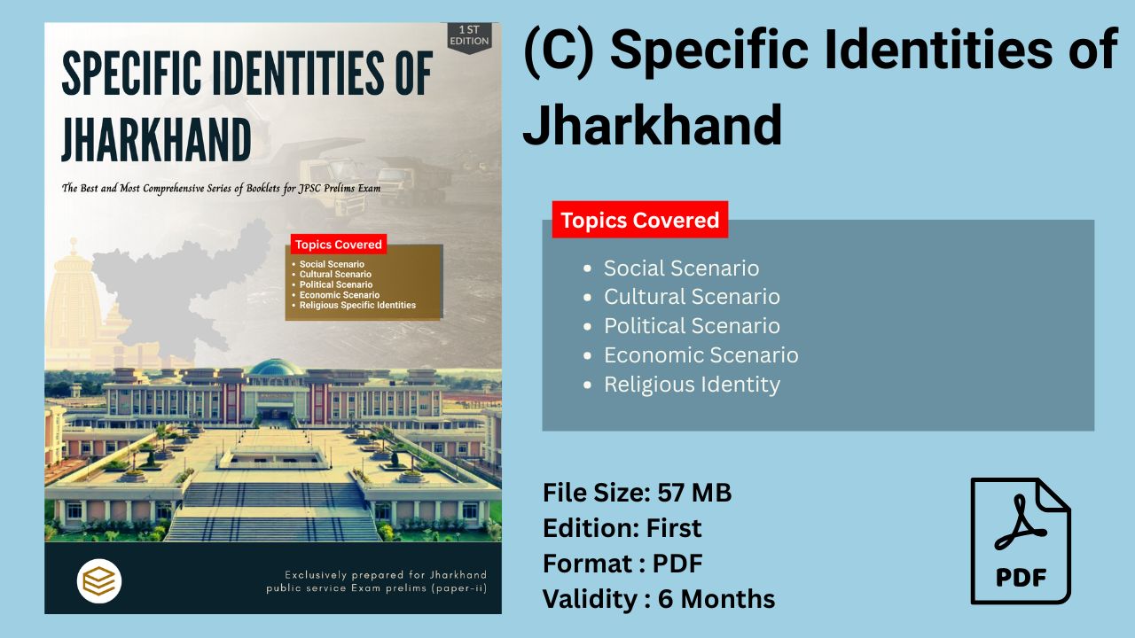 (C) Specific Identities of Jharkhand - paper 2