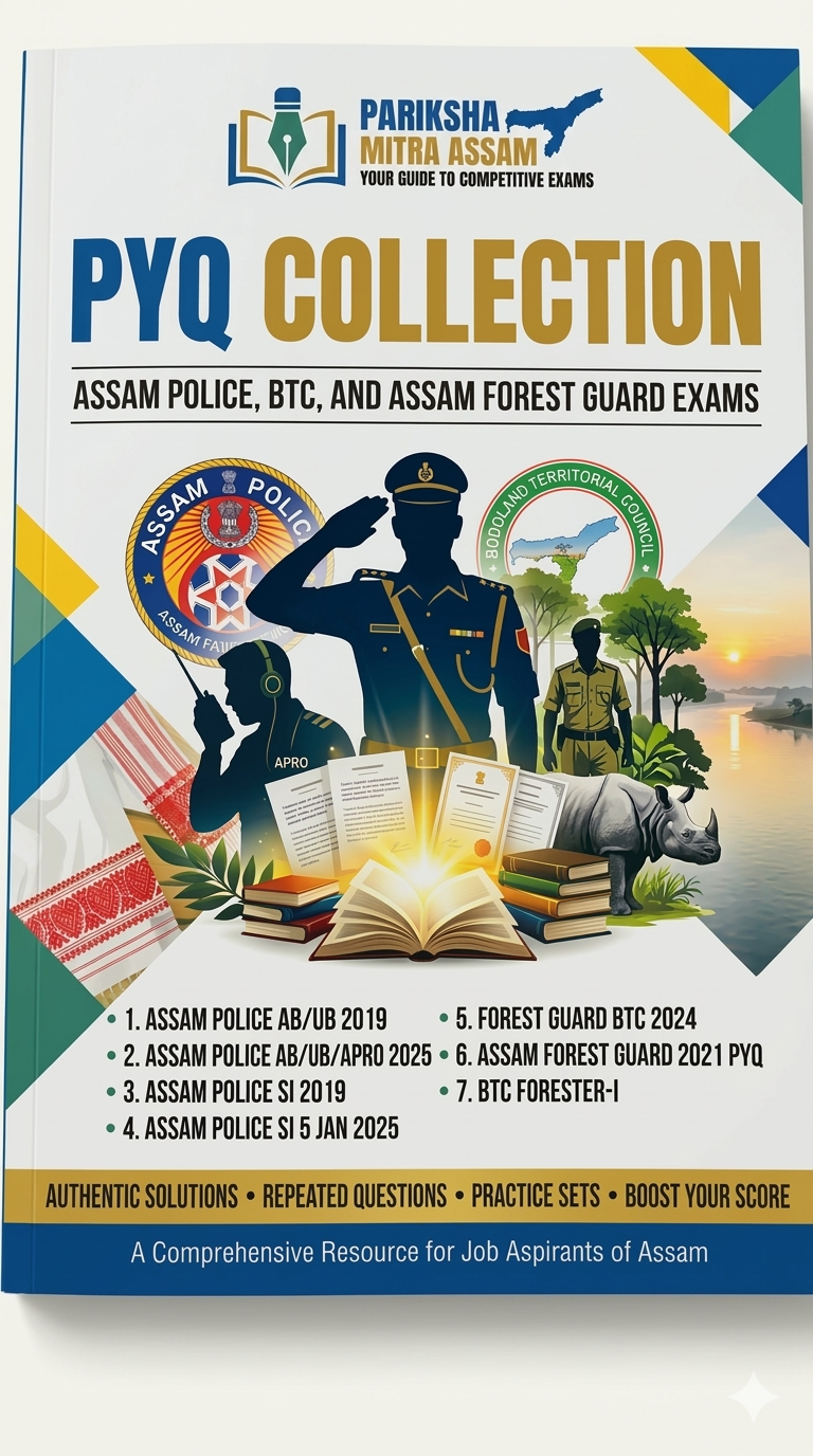 Assam Police and Forest PYQ Collection