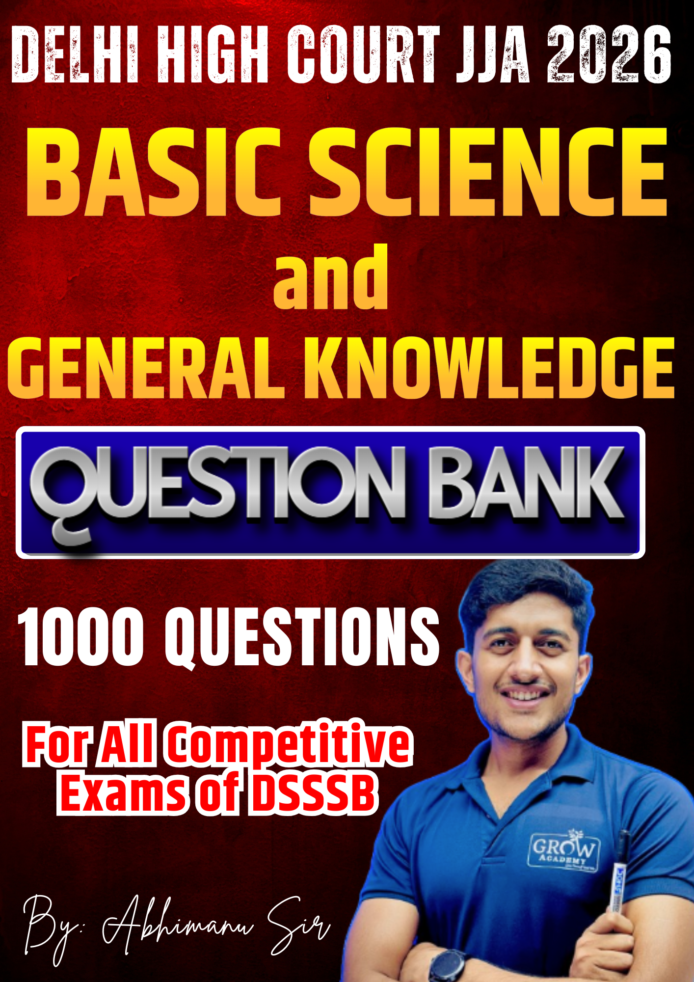 JJA Special GK GS Question Bank