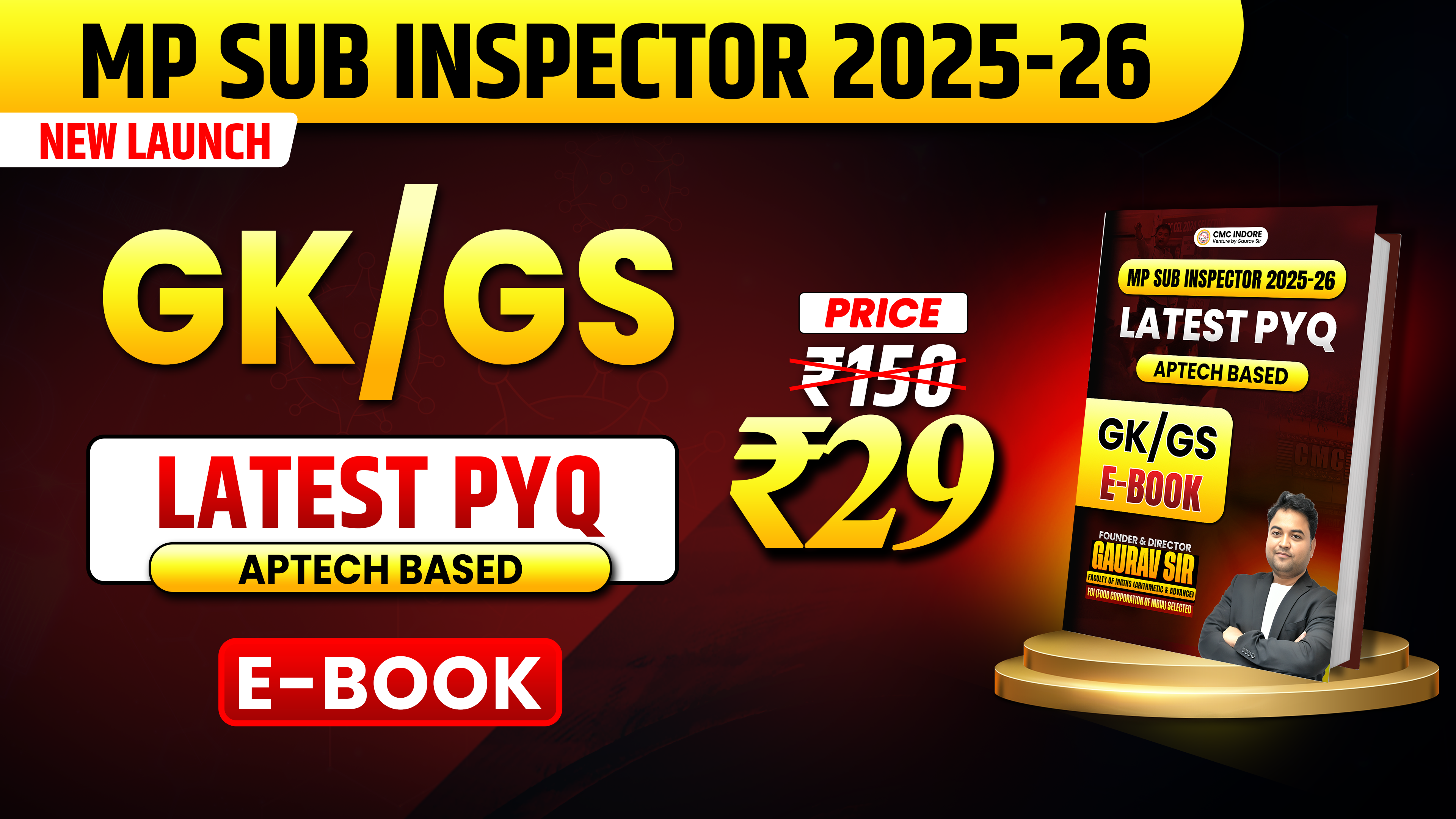 MP SI 2025 GK GS PYQ E-Book