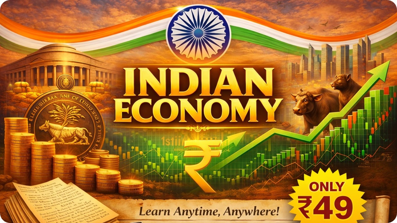 INDIAN ECONOMY भारतीय अर्थव्यवस्था