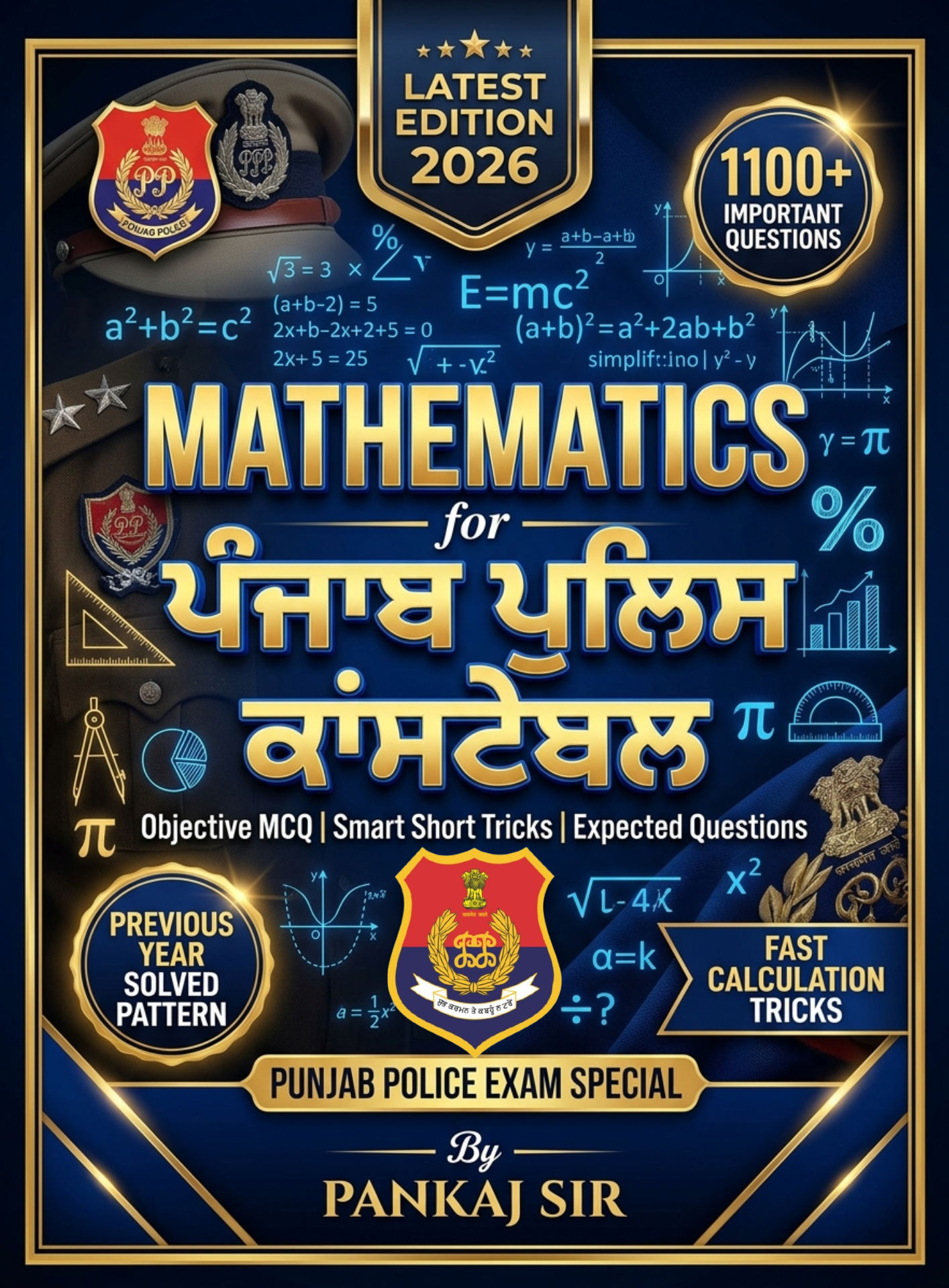 Mathematics Book for Punjab Police Constable (PDF)