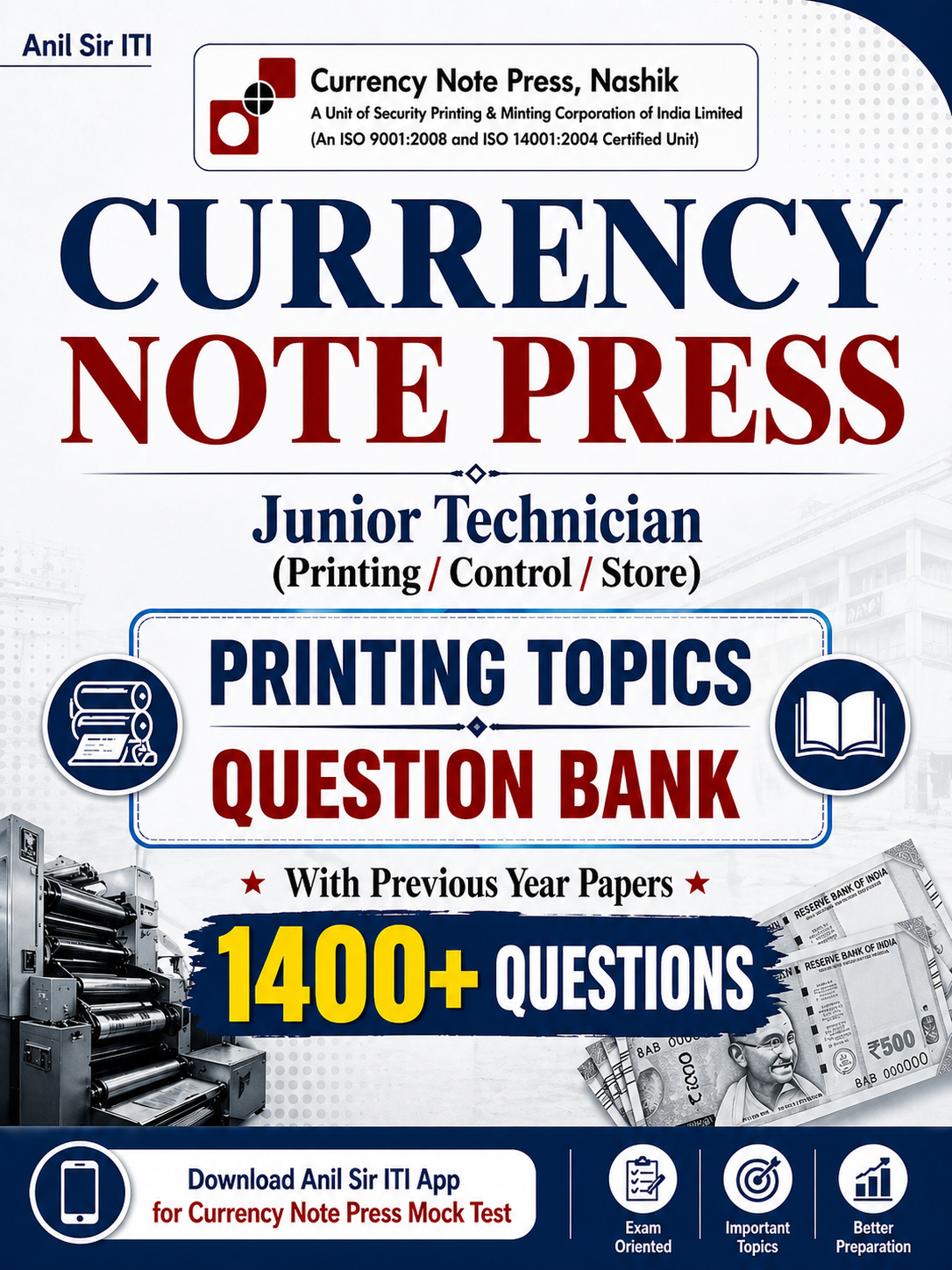 CNP Junior Technician (Printing)_ (Control)_ (Store)