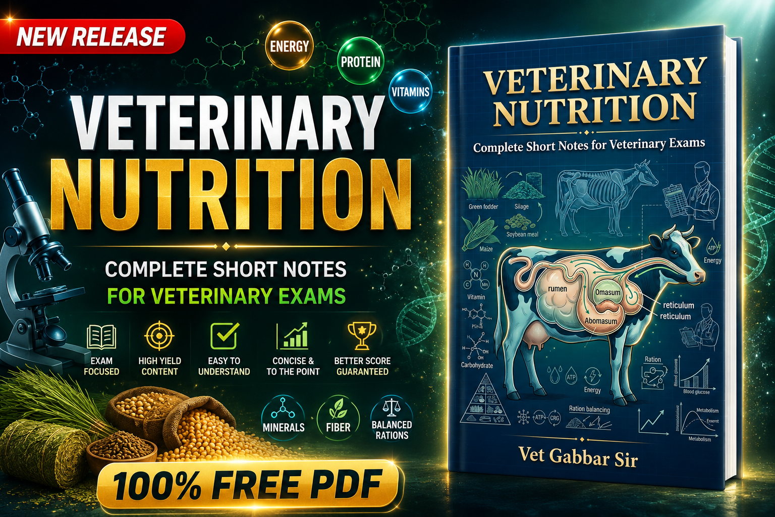 VETERINARY NUTRTION Complete Short Notes