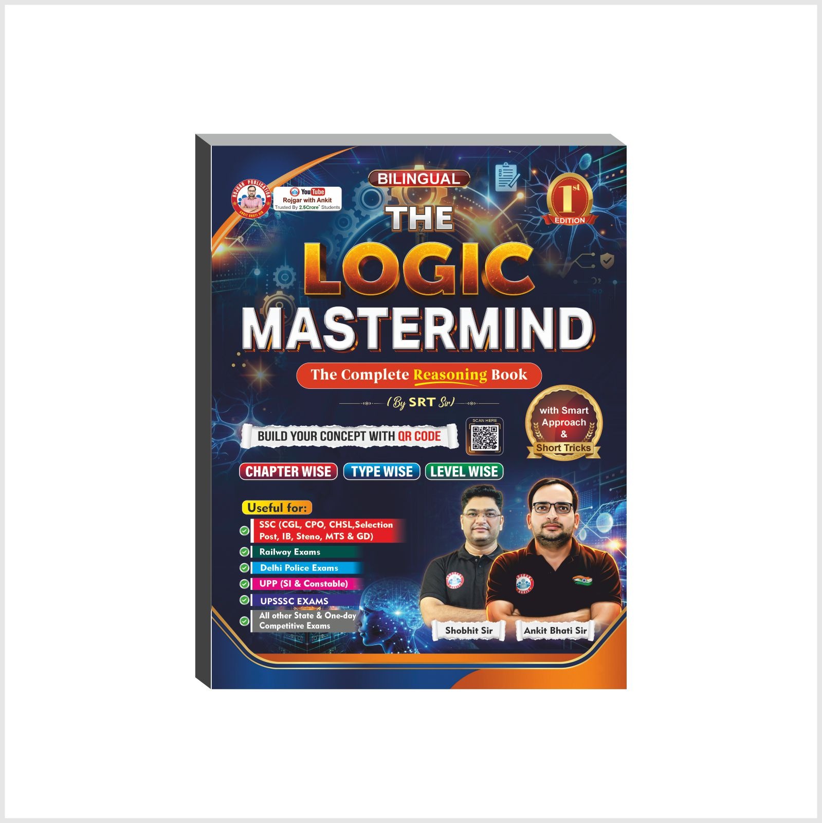 Demo Book PDF:- The Logic Mastermind Bilingual (The Complete Reasoning) Book By Ankit Bhati Sir & SRT Sir RWA