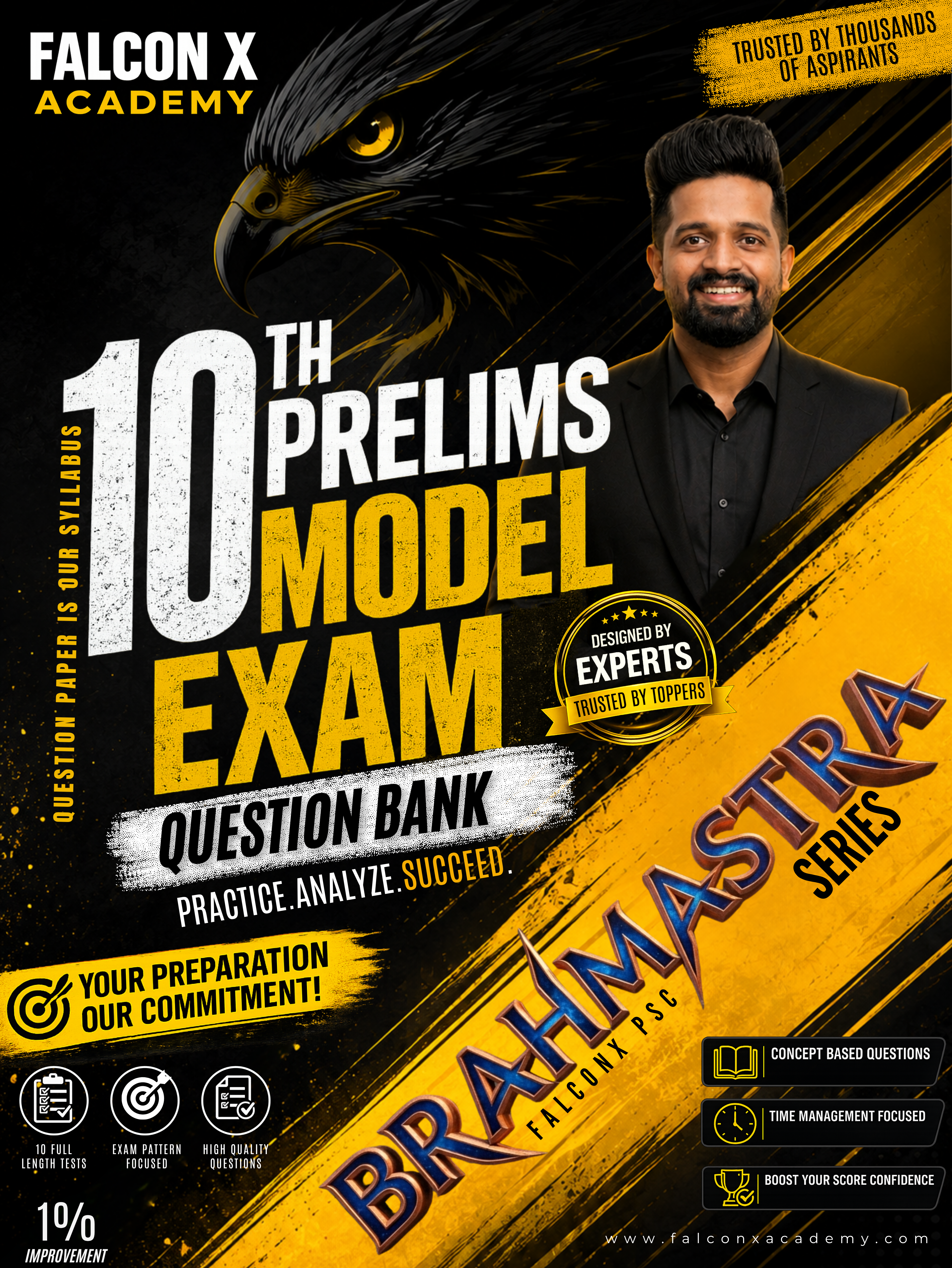 BRAHMASTRA SERIES  10th Level Prelims Model Exam Question Bank