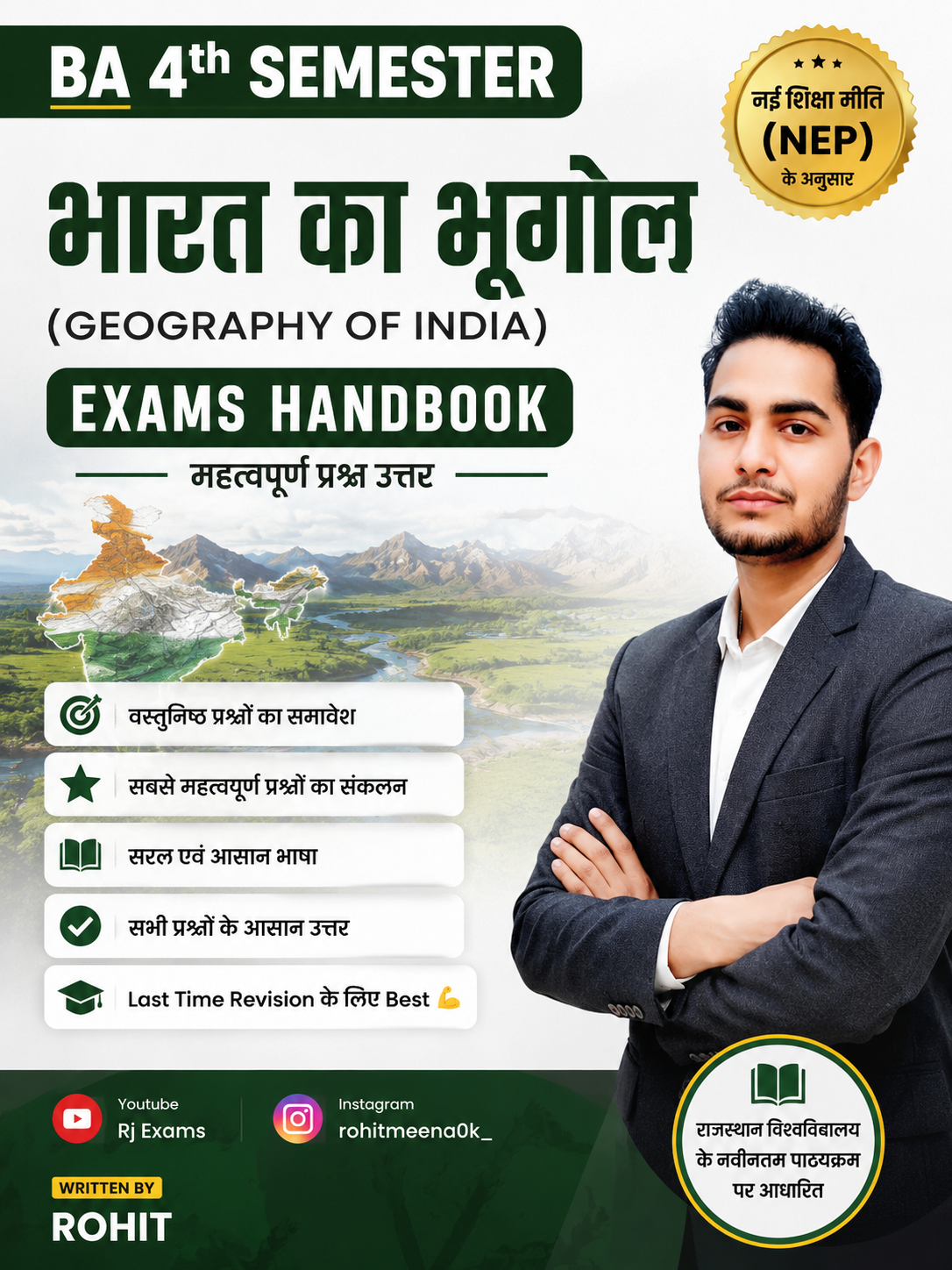 BA 4th SEM. Geography Exams Handbook