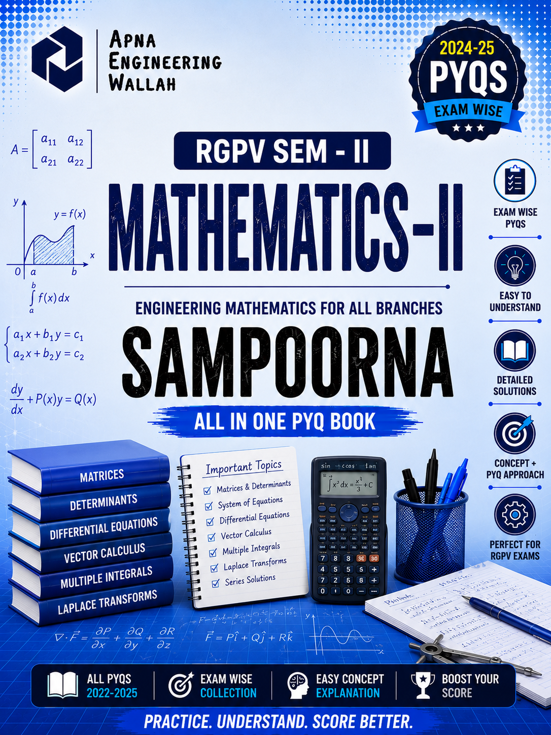 Sampoorna M-II Solved Papers 2022-2025