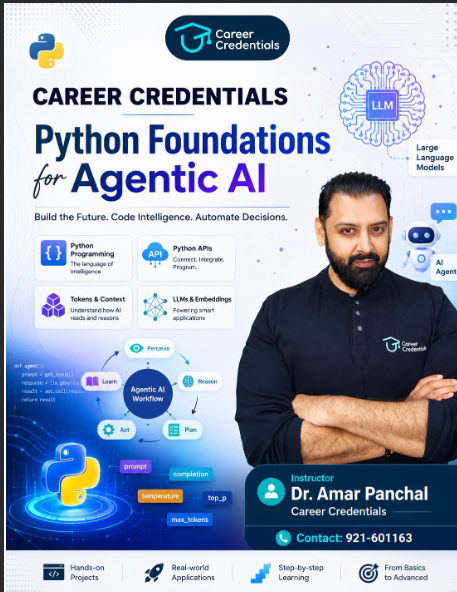 Python Foundation for Argentic AI