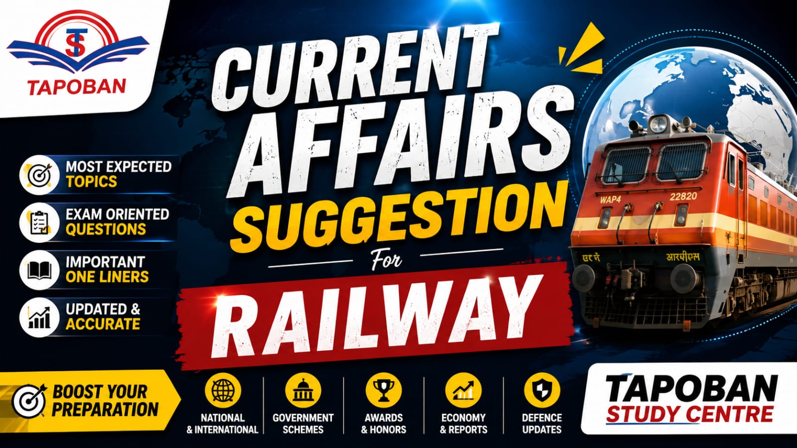 RAILWAY CURRENT AFFAIRS SUGGESTION