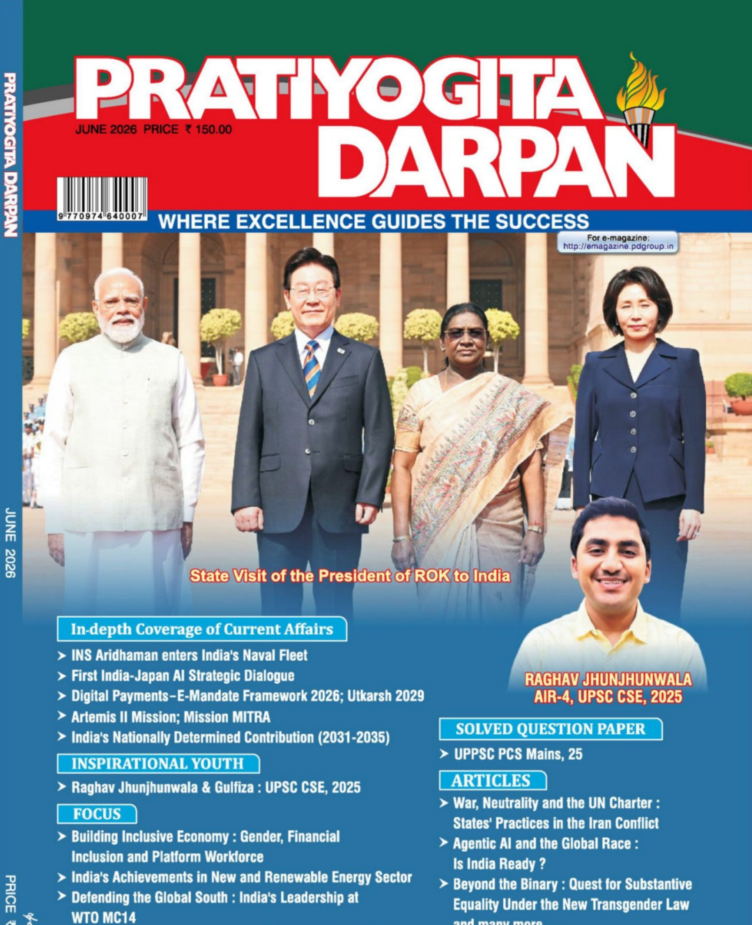 Pratiyogita Darpan June 2026 [English Medium]