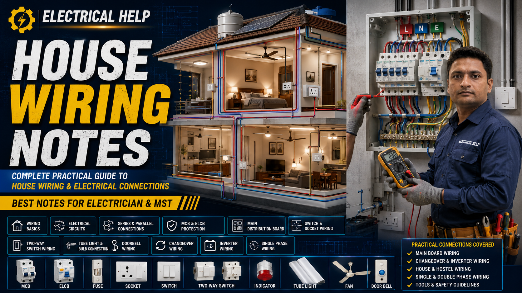 House Wiring Notes English