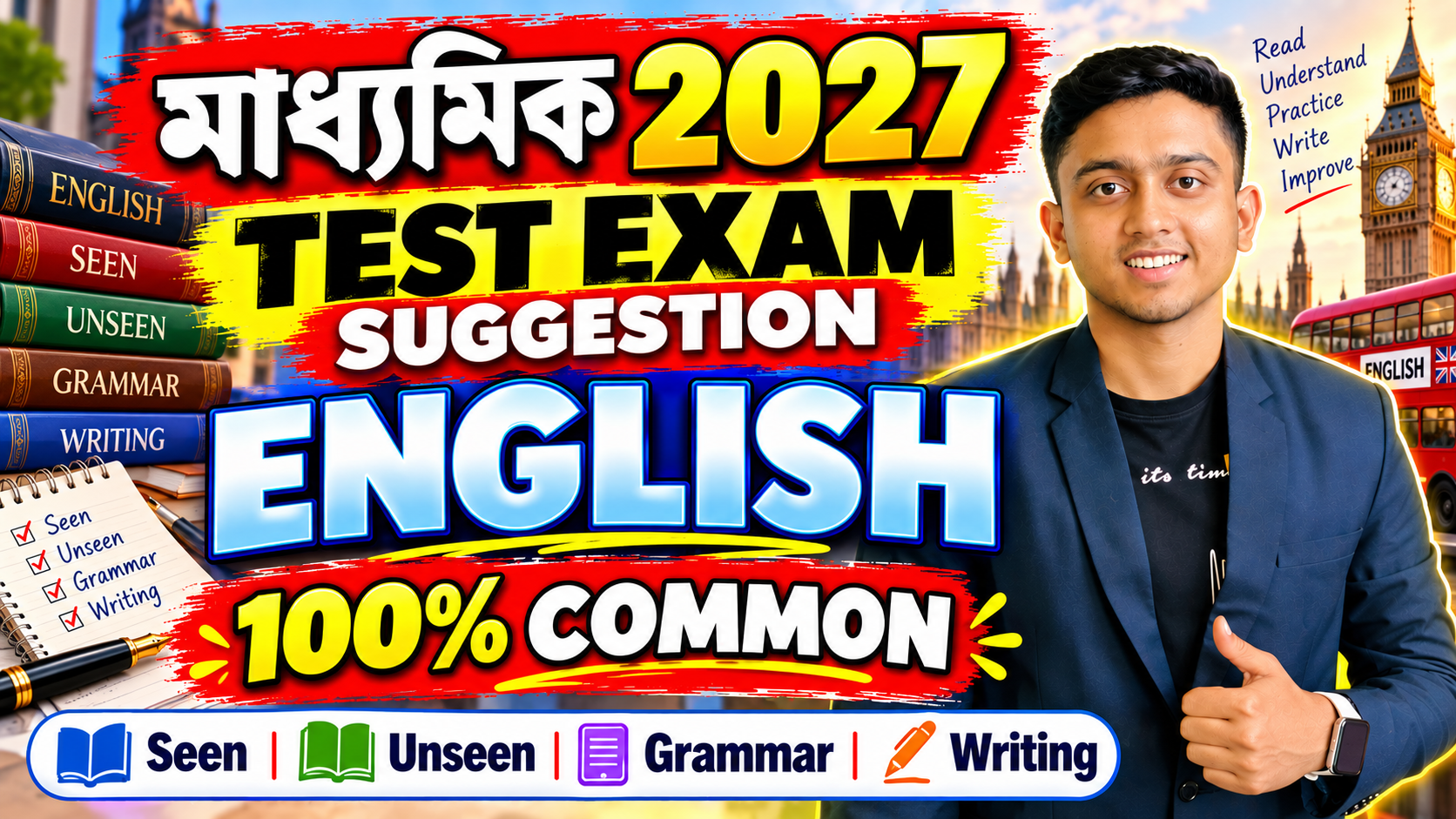 Class 10 Test Exam English Suggestion