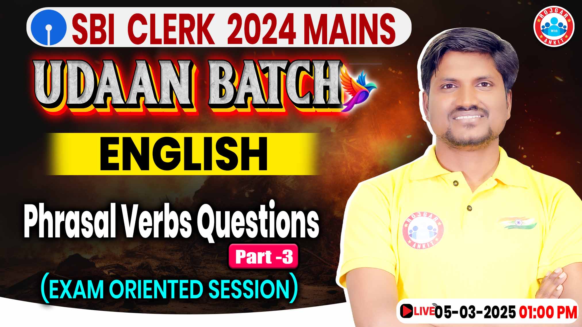 English By RK Mehto Sir || Phrasal Verbs Questions #3