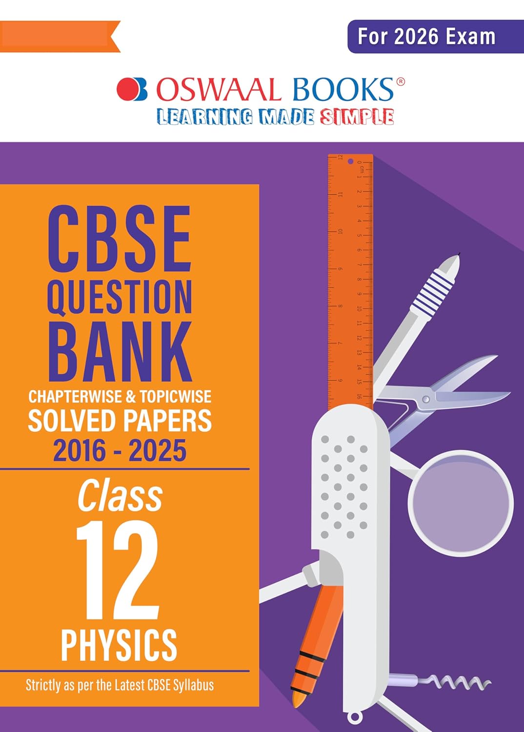 CLASS 12 SCIENCE - BEST QUESTION BANK BOOK