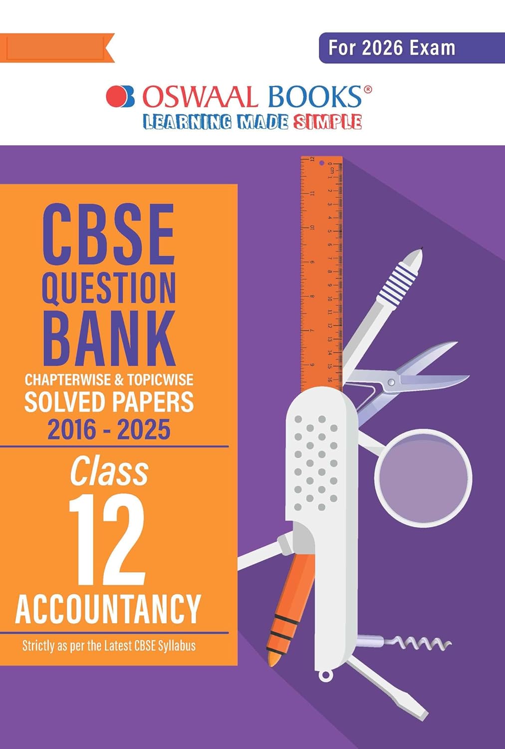 CLASS 12 COMMERCE - BEST QUESTION BANK BOOK