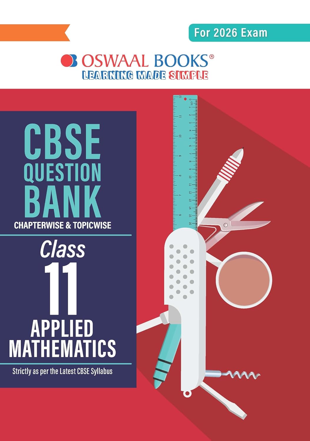 CLASS 11 APPLIED MATHS - BEST QUESTION BANK BOOK