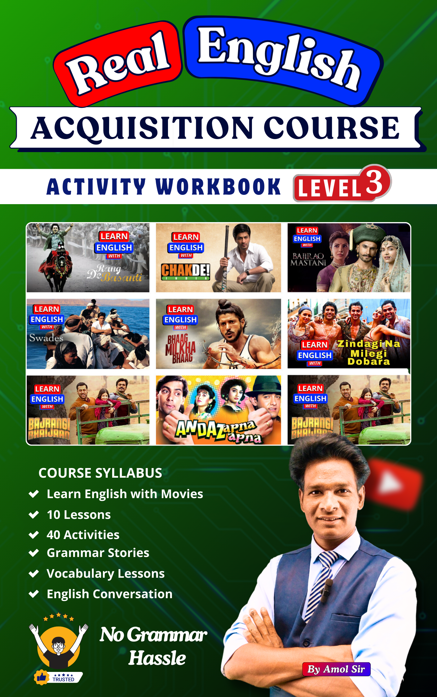Real English Acquisition Activity Workbook – Level 3 