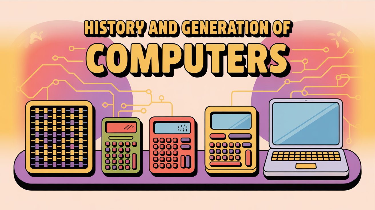 History and Generation of computer