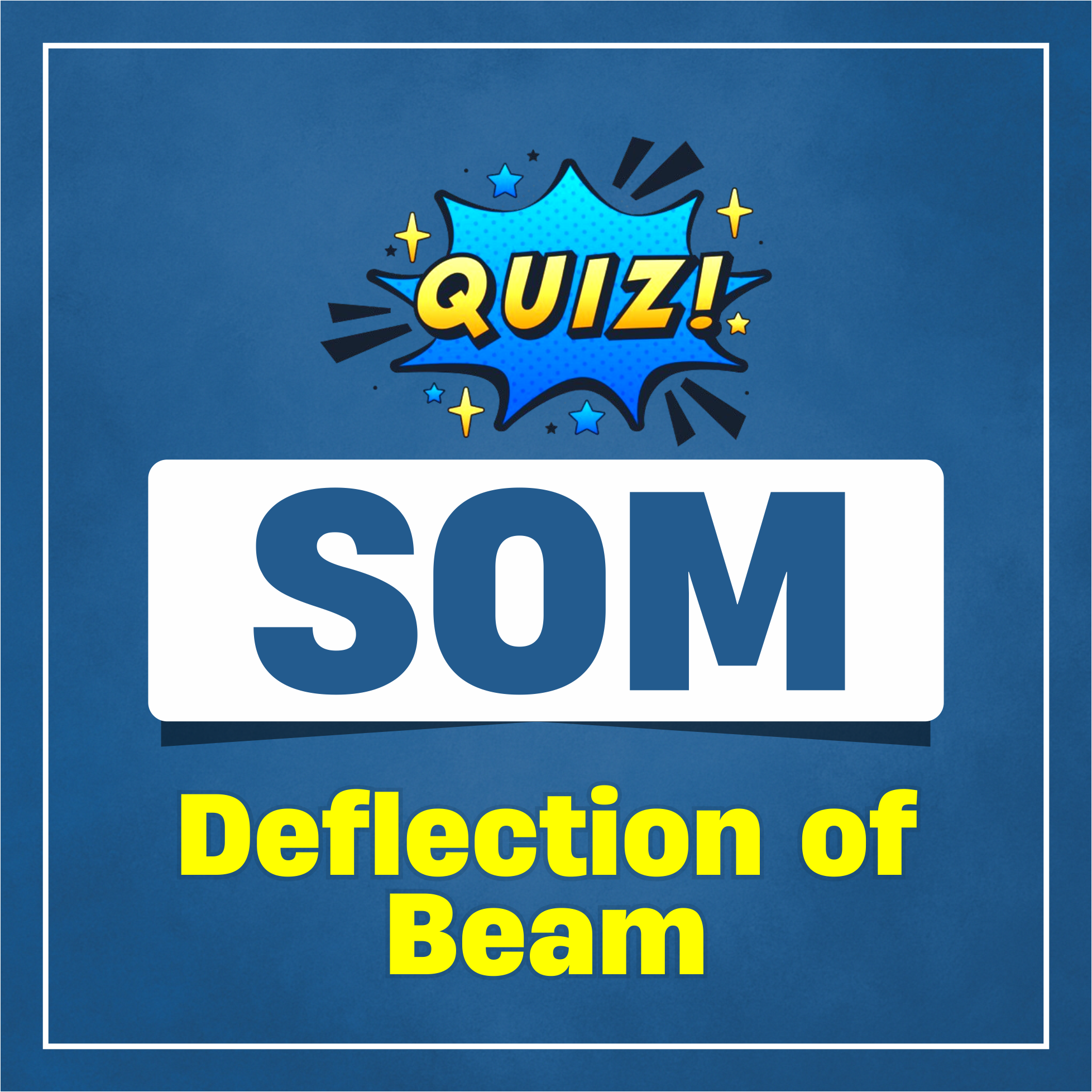 Deflection of beam