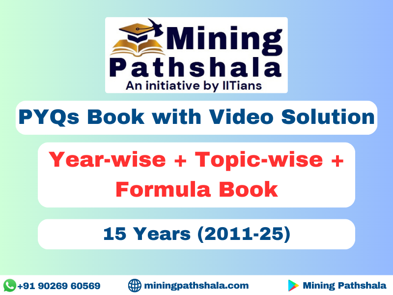 2 PYQs Book (Year-wise + Topic-wise) + Formula Book