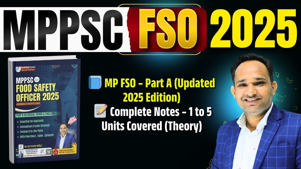 MP FSO – Part A (Updated 2025 Edition)  Complete Notes – 1 to 5 Units Covered (Theory)