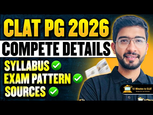 CLAT PG 2026 Guide