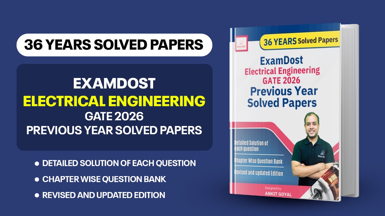 GATE 2026 Electrical Engineering Previous Year Book