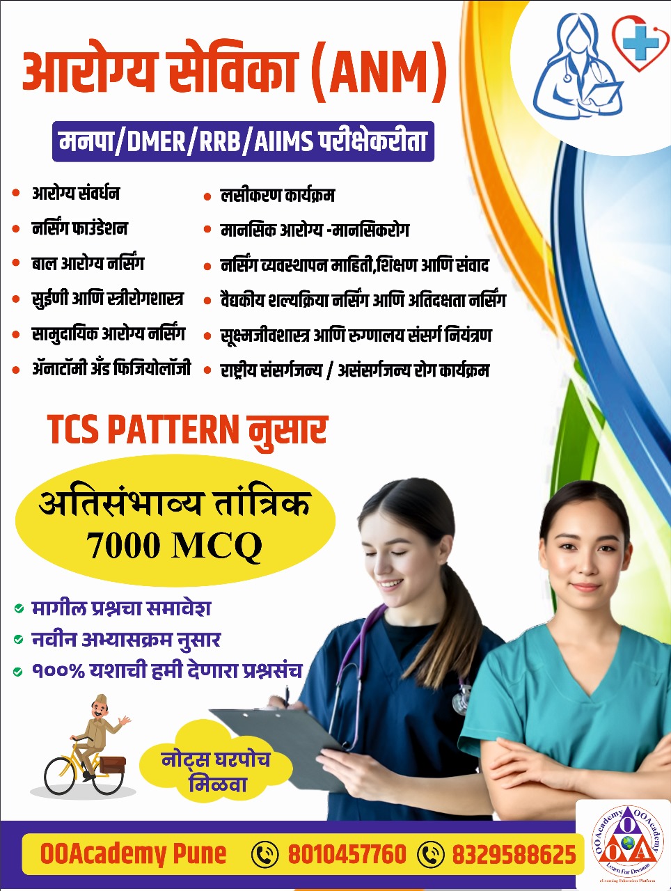 ANM 7000 Technical MCQ ​​​​​​​घरपोच उपलब्ध 