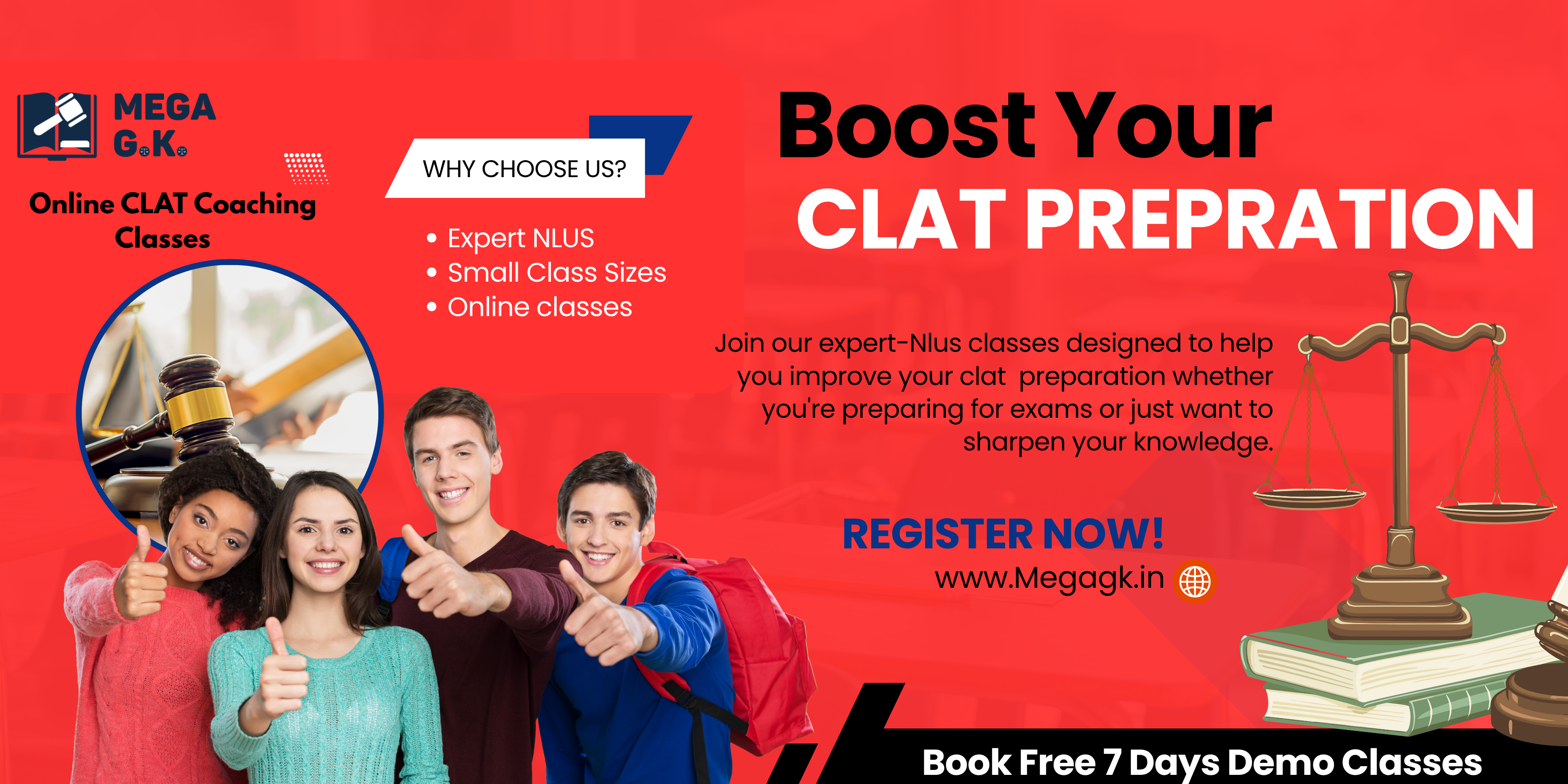 What Makes Mega G.K.'s CLAT Mentorship a Proven Path to Law Entrance Success?