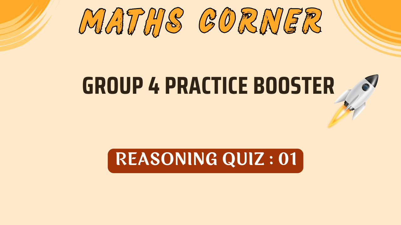 Reasoning Quiz : 01